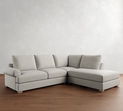 Canyon Roll Arm 3-Piece Bumper Sectional (121&quot;)