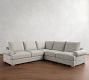 Canyon Roll Arm 3-Piece L-Shaped Sectional (121&quot;)