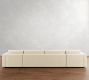 Carmel Wide Arm Double Chaise Sectional (144&quot;&ndash;176&quot;)