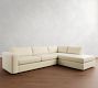 Carmel Wide Arm Return Bumper Sectional (113&quot;&ndash;125&quot;)