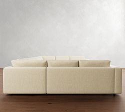 Carmel Wide Arm U-Shaped Sectional (144&quot;)