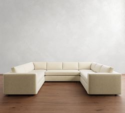 Carmel Wide Arm U-Shaped Sectional (144&quot;)