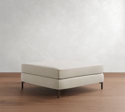 Jake Leather Modular Sectional Ottoman