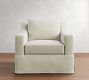 York Slope Arm Slipcovered Chair