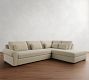 Big Sur Roll Arm Deep Seat Return Bumper Sectional (173&quot;&ndash;205&quot;)