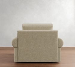 Big Sur Roll Arm Deep Seat Swivel Chair