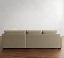 Big Sur Square Arm Deep Seat 3-Piece Bumper Sectional (120&quot;)