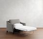 Cameron Slope Arm Single Sleeper Sofa with Memory Foam Mattress (53&quot;)