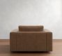 Carmel Lounge Leather Swivel Chair