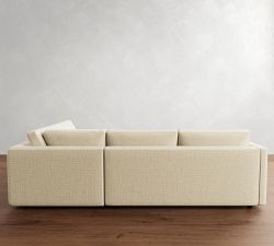 Carmel Slim Arm 3-Piece Sectional (110&quot;)