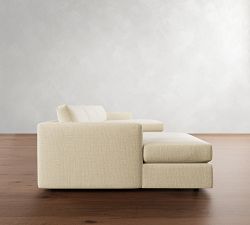 Carmel Slim Arm Double Chaise Sectional (139&quot;&ndash;171&quot;)