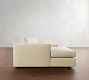 Carmel Wide Arm Double Chaise Sectional (144&quot;&ndash;176&quot;)