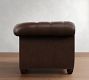 Chesterfield Roll Arm Leather Chair