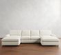 PB Comfort Roll Arm Double Chaise Sectional (135&quot;&ndash;170&quot;)