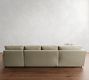 Pearce Square Arm 4-Piece Wedge Sectional (142&quot;)