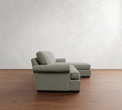 Townsend Roll Arm Reversible Chaise Sectional - Storage Available (102&quot;)