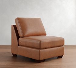 Build Your Own Big Sur Roll Arm Leather Sectional
