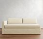 Build Your Own Carmel Slim Arm Slipcovered Sectional