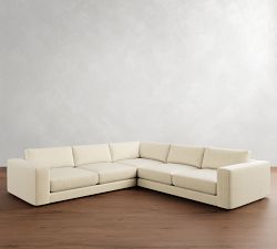 Carmel Lounge 3-Piece L-Shaped Sectional (118&quot;)
