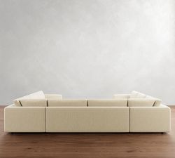 Carmel Wide Arm U-Shaped Sectional (144&quot;)