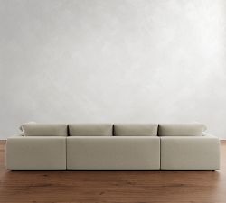 Dream Wide Arm Double Chaise Sectional (154&quot;&ndash;174&quot;)