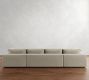 Dream Wide Arm Double Chaise Sectional (154&quot;&ndash;174&quot;)