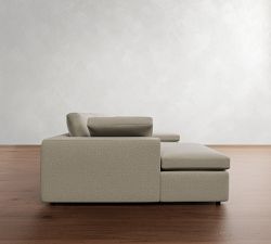 Dream Wide Arm Double Chaise Sectional (154&quot;&ndash;174&quot;)
