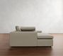 Dream Wide Arm Double Chaise Sectional (154&quot;&ndash;174&quot;)