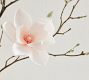 Faux Pink Magnolia Branch