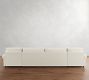 PB Comfort Roll Arm Double Chaise Sectional (135&quot;&ndash;170&quot;)