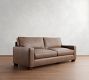 PB Comfort Square Arm Leather Sofa (62&quot;&ndash;88&quot;)