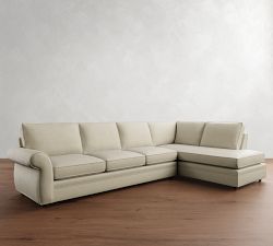 Pearce Roll Arm Return Bumper Sectional (114&quot;&ndash;144&quot;)