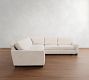 Turner Square Arm 3-Piece L-Shaped Sectional (106&quot;&ndash;110&quot;)