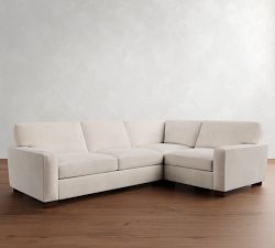 Turner Square Arm 3-Piece Sectional (106&quot;&ndash;110&quot;)