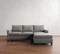 Cameron Square Arm Reversible Chaise Sectional (86&quot;)