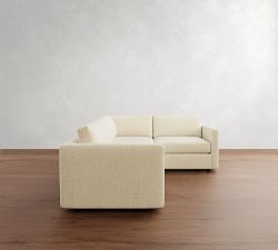 Carmel Slim Arm 3-Piece Sectional (110&quot;)
