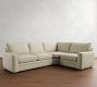 Pearce Square Arm 3-Piece Wedge Sectional (118&quot;&ndash;127&quot;)