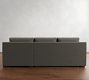 Shasta Square Arm Trundle Chaise Sleeper Sectional - Storage Available (101&quot;)