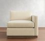 Build Your Own Carmel Slim Arm Wood Base Sectional