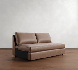 Build Your Own Pacifica Slim Arm Leather Sectional