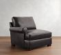Build Your Own Townsend Roll Arm Leather Sectional