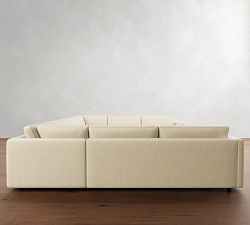 Carmel Slim Arm U-Shaped Sectional (144&quot;)