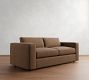 Carmel Wide Arm Leather Sleeper Sofa (86&quot;)