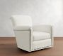 Irving Roll Arm Swivel Chair