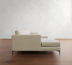 Jake Double Chaise Sectional (143&quot;&ndash;163&quot;)