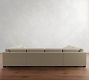 Big Sur Square Arm Deep Seat U-Shaped Sectional (158&quot;&ndash;190&quot;)
