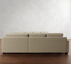 Big Sur Square Arm Deep Seat U-Shaped Sectional (158&quot;&ndash;190&quot;)