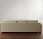 Big Sur Square Arm Deep Seat U-Shaped Sectional (158&quot;&ndash;190&quot;)