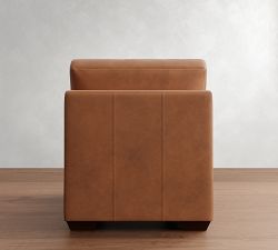Build Your Own Big Sur Roll Arm Leather Sectional