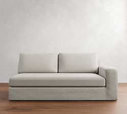 Build Your Own Big Sur Square Arm Slipcovered Sectional